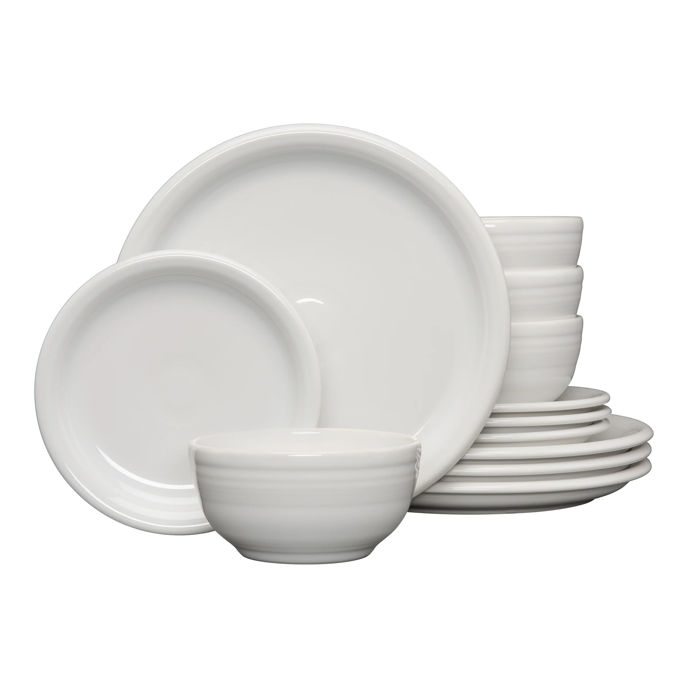 Bistro Coupe 12-Piece Dinnerware Set, Service for 4 - Image 4