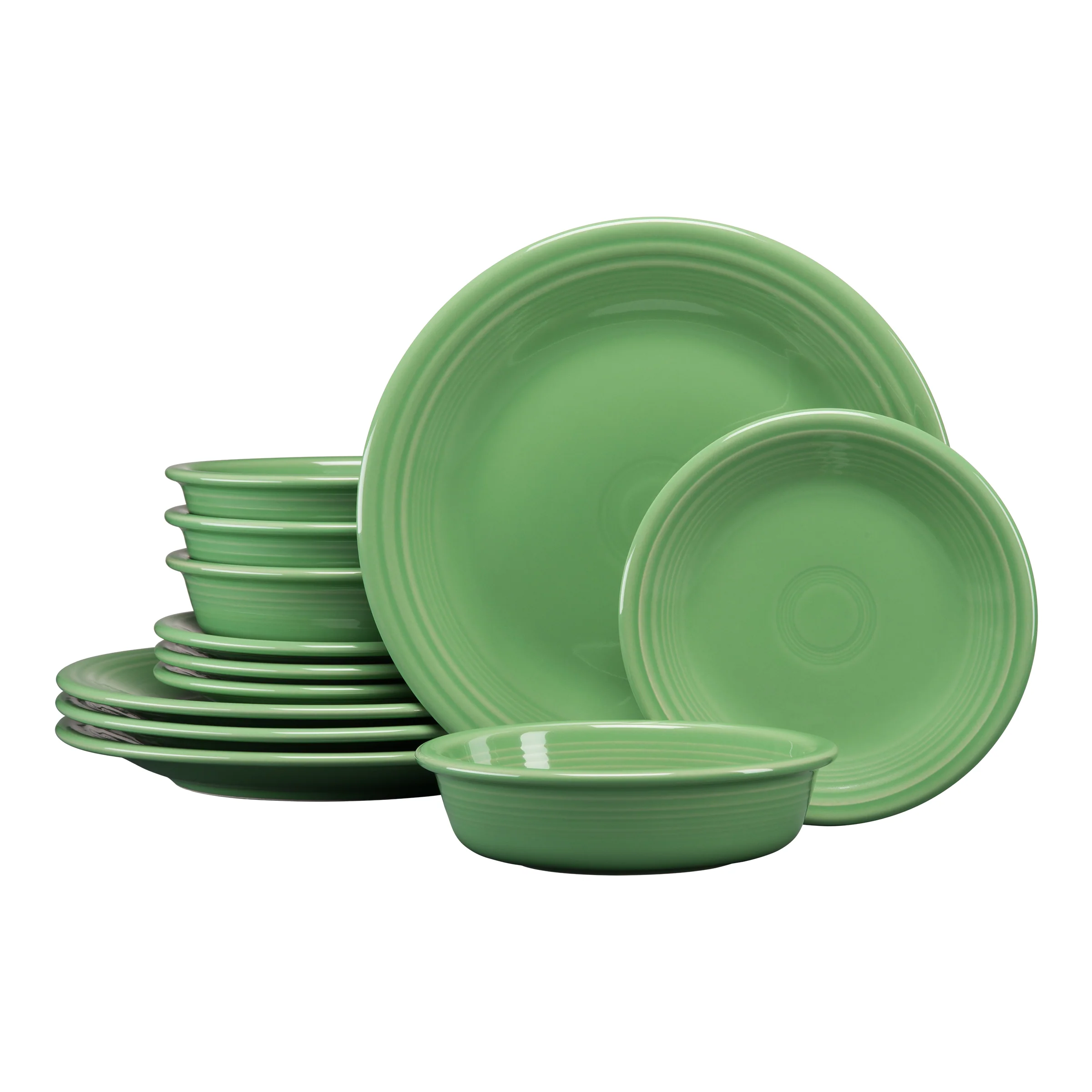 Classic Rim 12-Piece Dinnerware Set, Service for 4 - Image 11