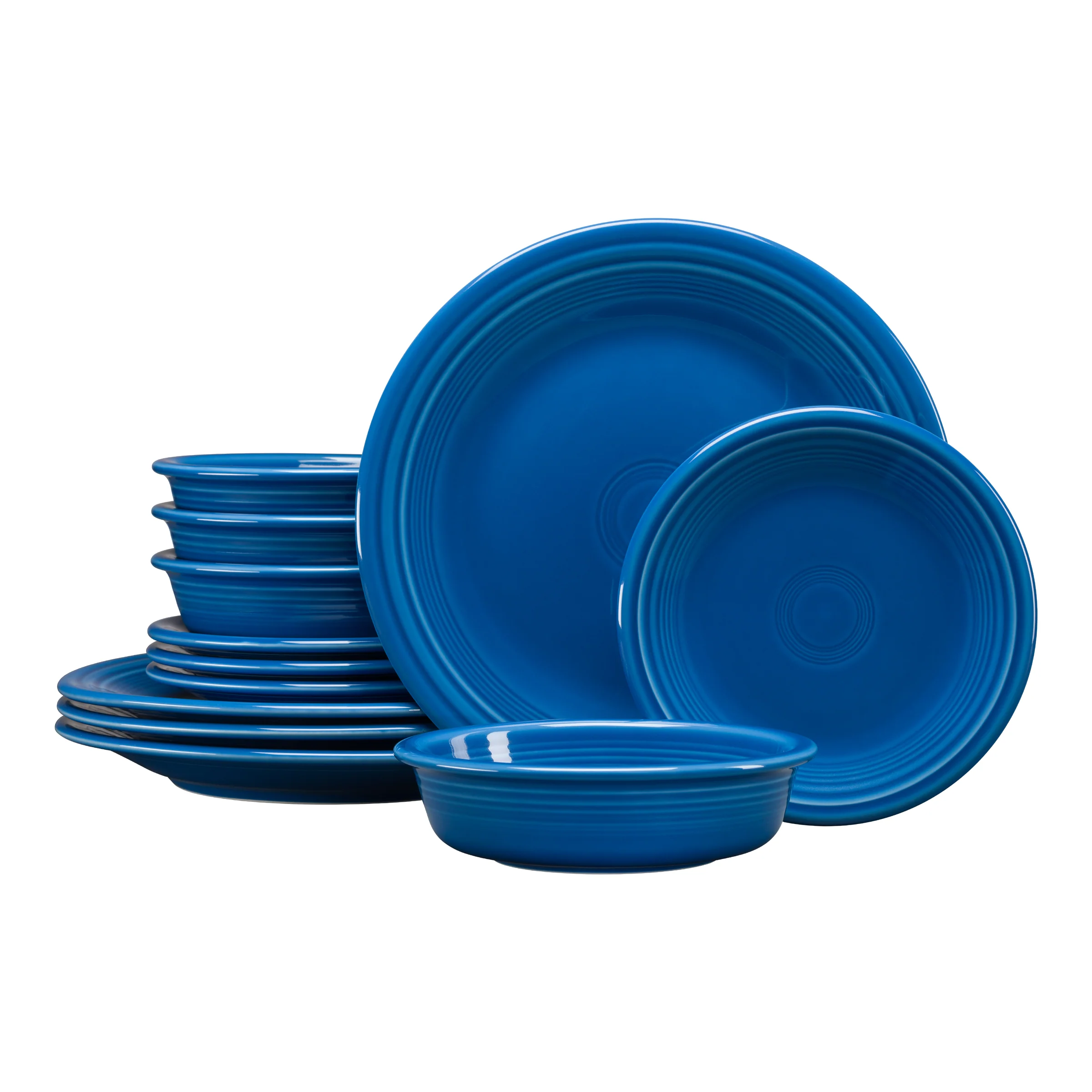 Classic Rim 12-Piece Dinnerware Set, Service for 4 - Image 6