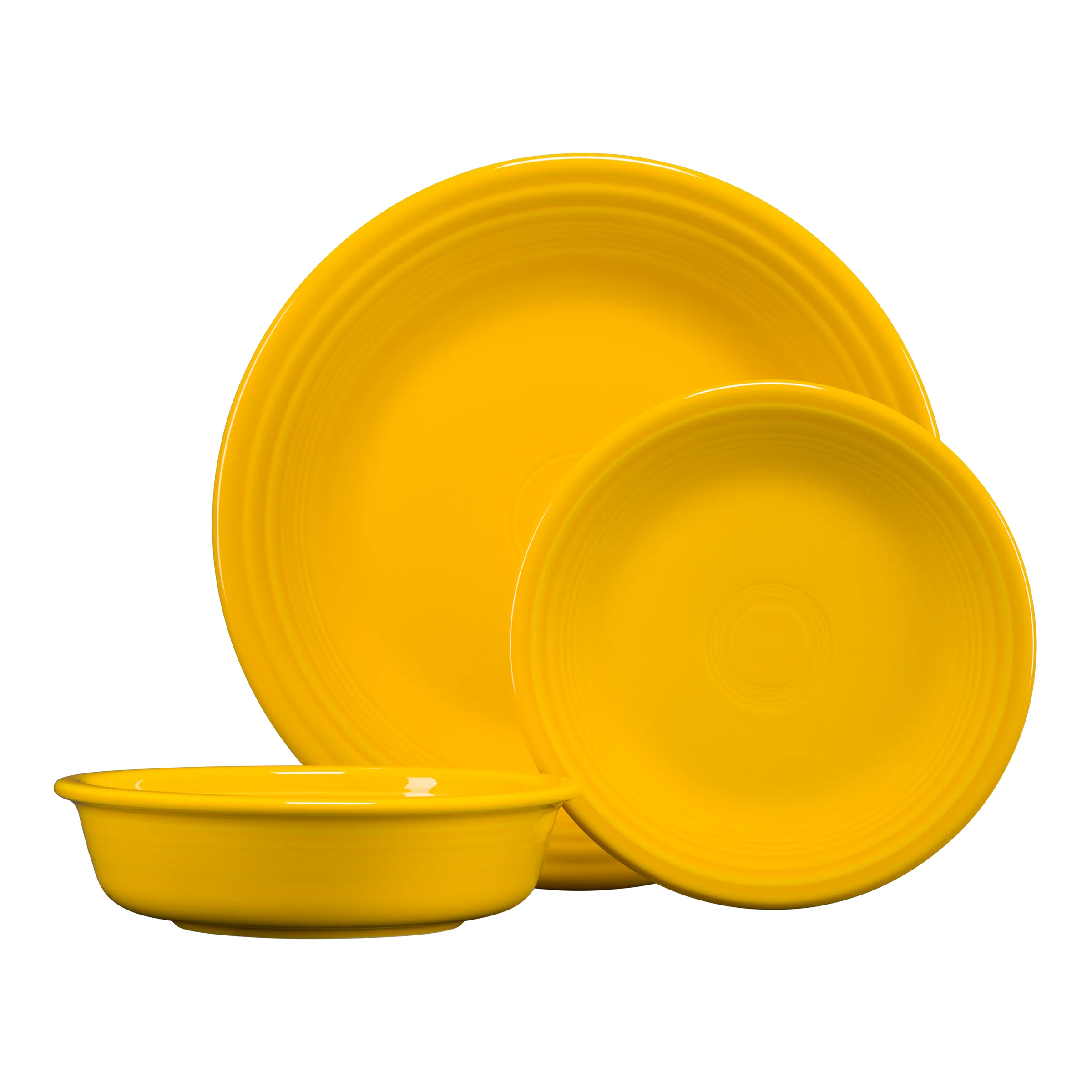 Classic Rim 3-Piece Place Setting, Service for 1 - Image 7