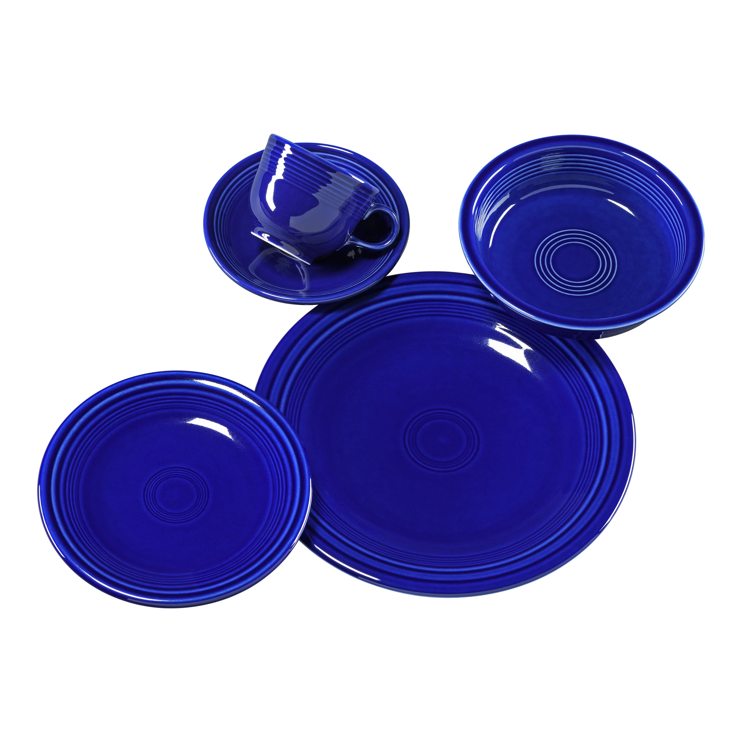 New Retired Classic Rim 5-Piece Place Setting, Service for 1 - Image 11