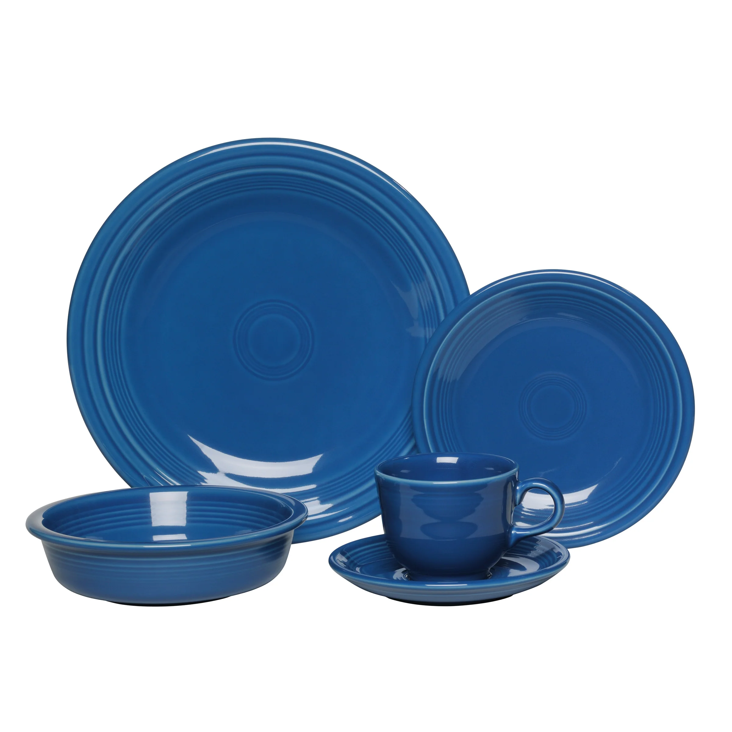 New Retired Classic Rim 5-Piece Place Setting, Service for 1 - Image 3