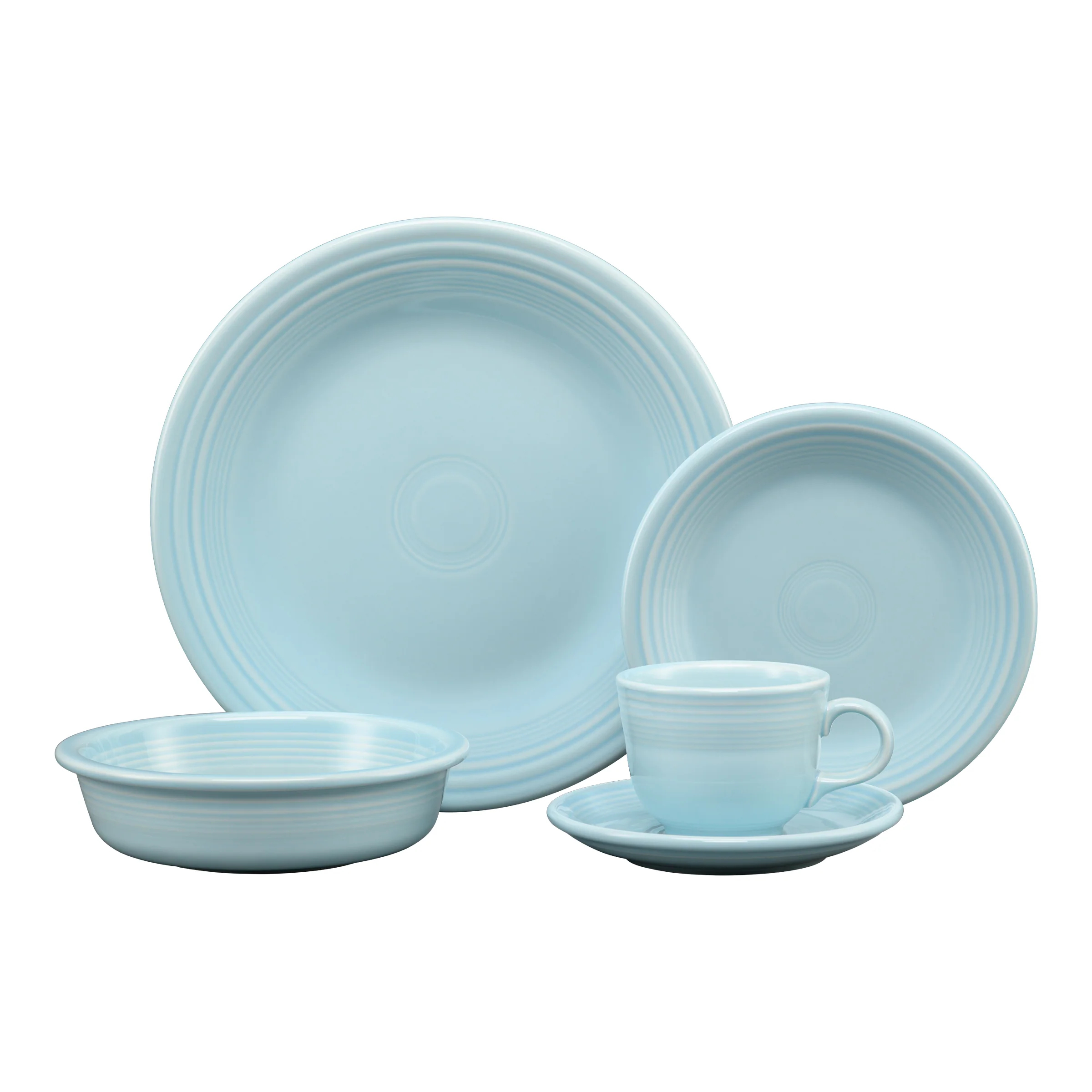 New Retired Classic Rim 5-Piece Place Setting, Service for 1 - Image 4