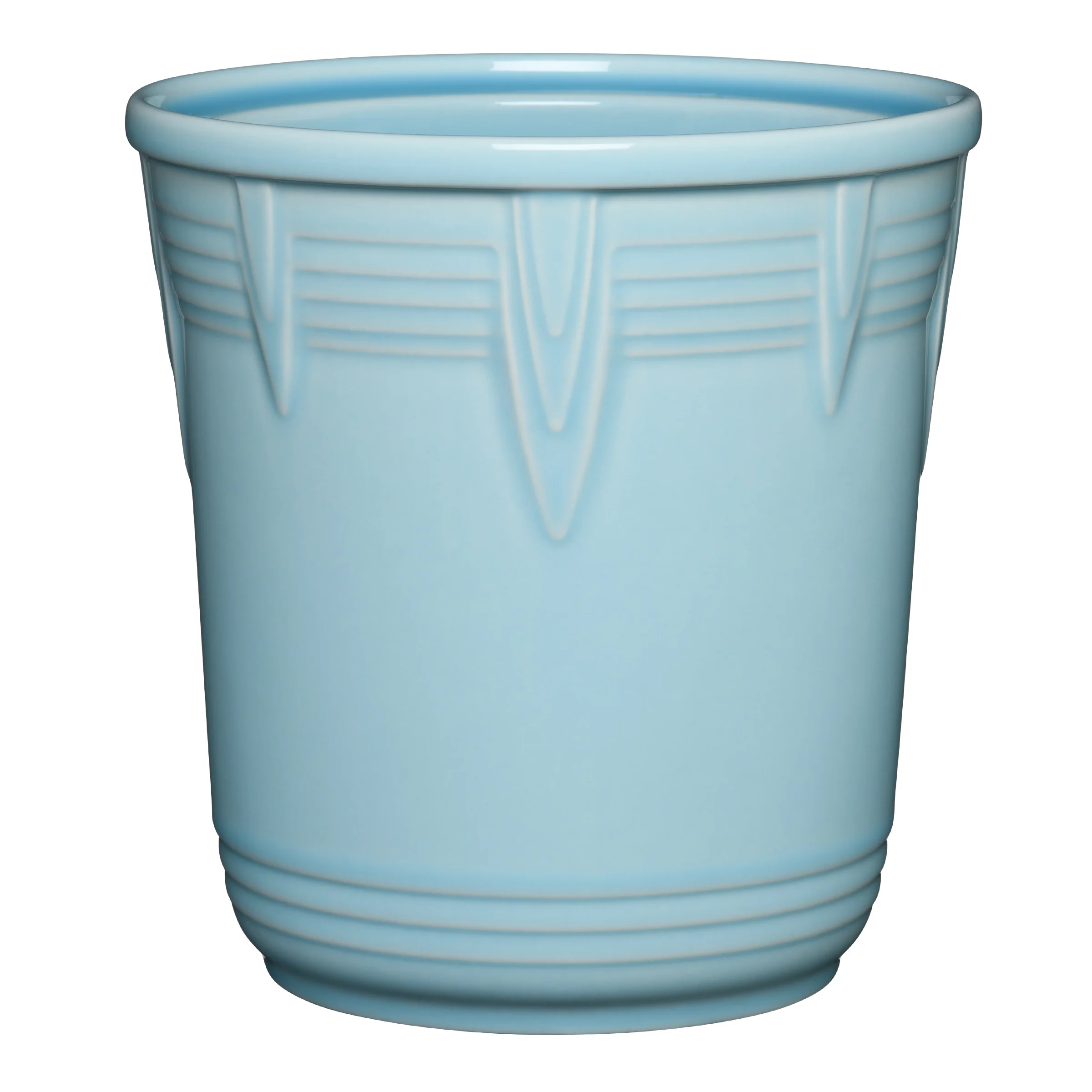 New Retired Fiesta 7 Inch Chevron Utensil Crock - Image 10