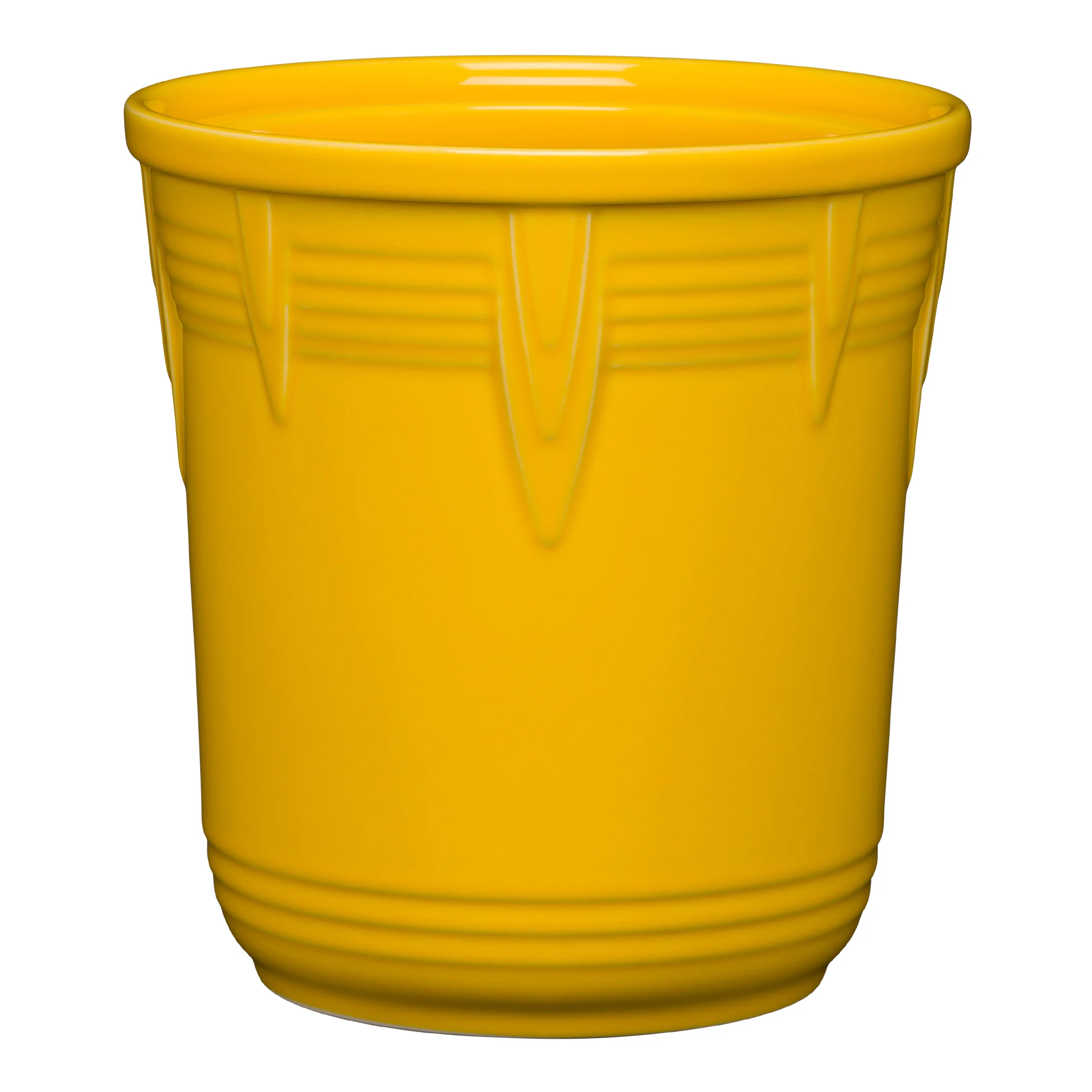 New Retired Fiesta 7 Inch Chevron Utensil Crock - Image 7