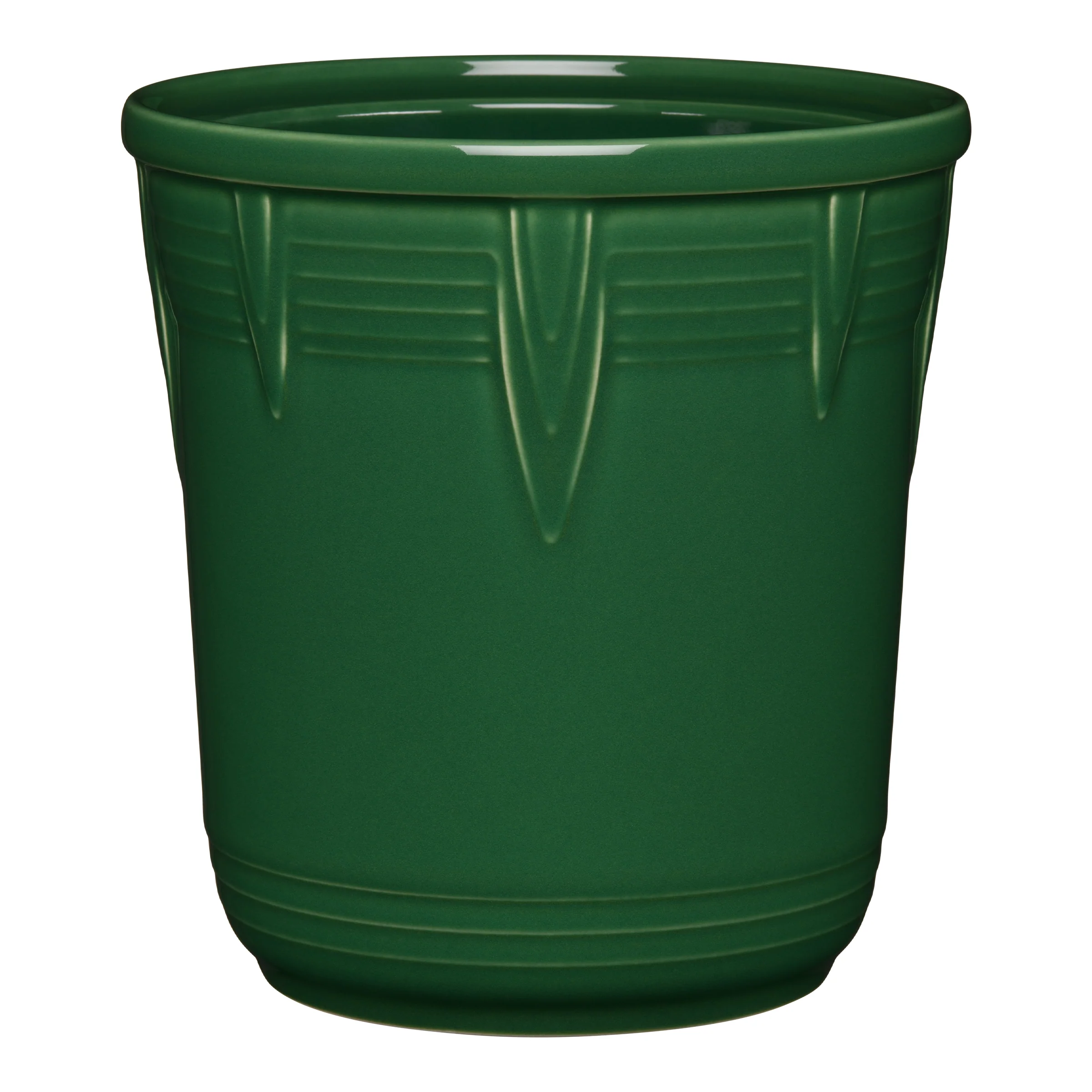 New Retired Fiesta 7 Inch Chevron Utensil Crock - Image 9