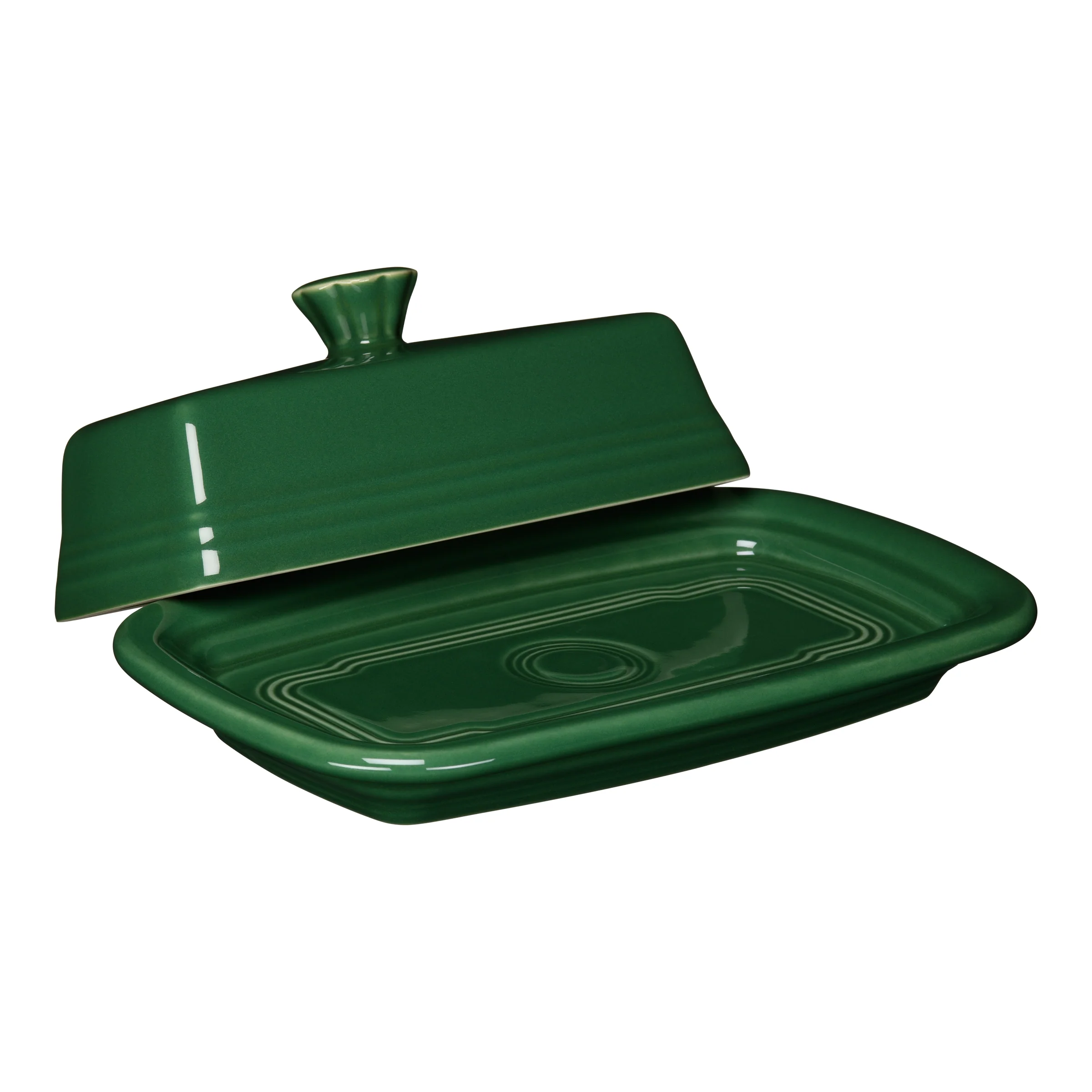 Extra Large Covered Butter Dish 8 1/8 Inch x 5 1/8 Inch - Image 4