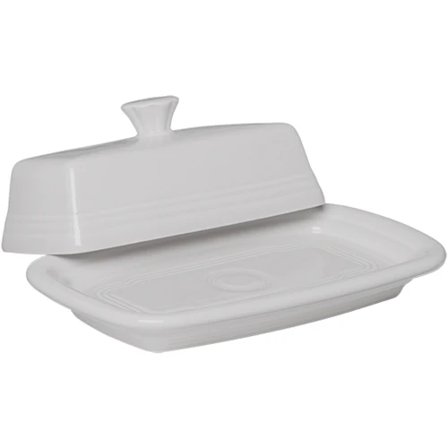 Extra Large Covered Butter Dish 8 1/8 Inch x 5 1/8 Inch - Image 7