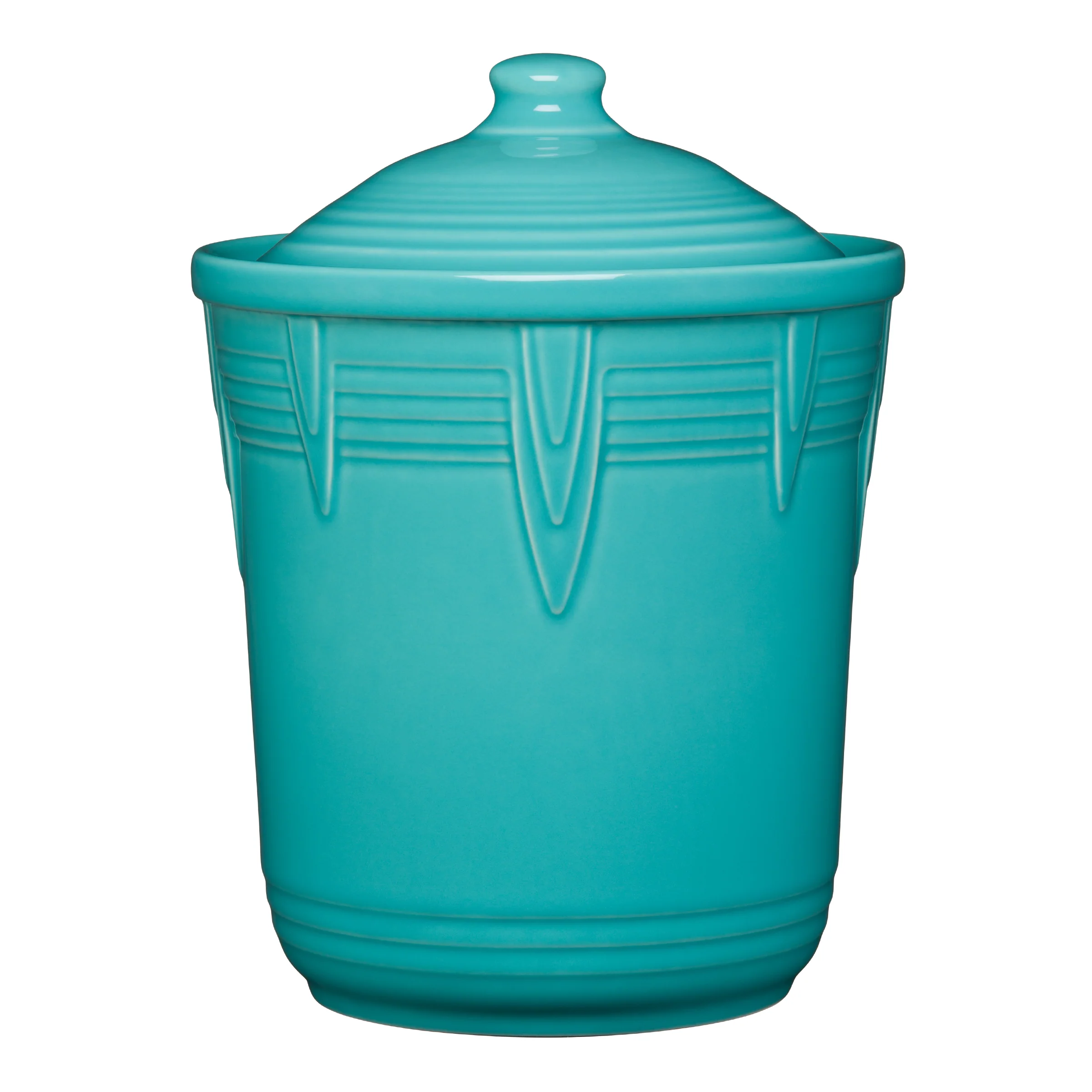 New Retired Fiesta 2 Quart Medium Chevron Canister - Image 5