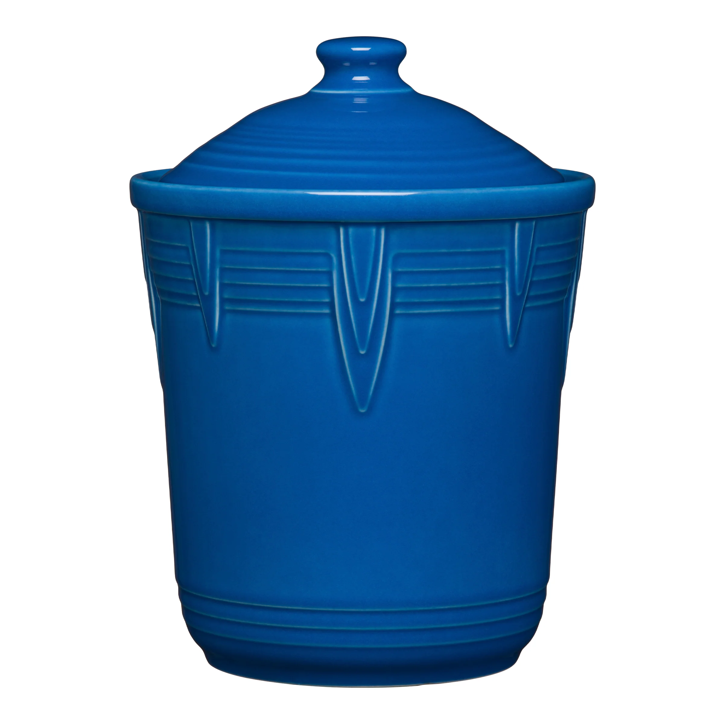 New Retired Fiesta 2 Quart Medium Chevron Canister - Image 8