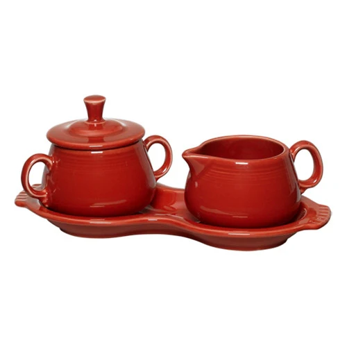 New Retired 4-Piece Sugar Bowl and Creamer Set with Tray - Image 6