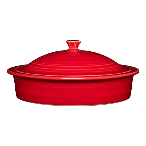 Small 10 Inch Round Covered Casserole 1.4 Quart - Image 7